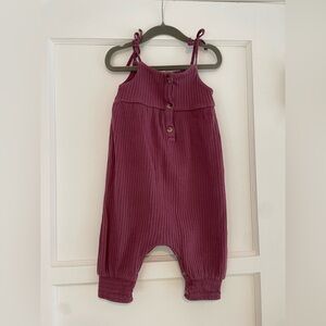 Kate Quinn jumpsuit 18-24 months LIKE NEW. Organic cotton wide rib